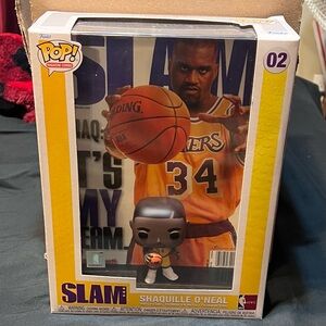 Funko POP! Magazine Covers SLAM Shaq Shaquille O'Neal #02 LA Lakers Vinyl Figure